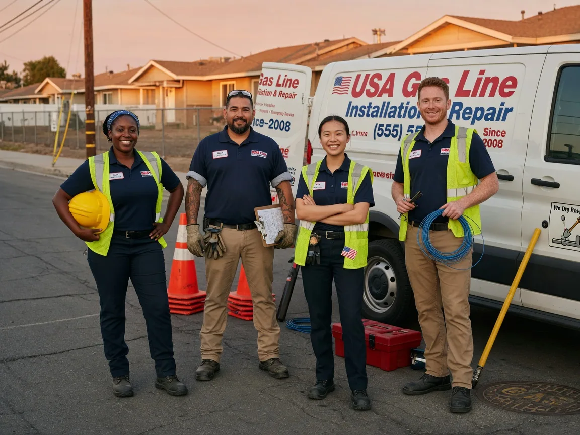 Gas Line Installation company in London, AR